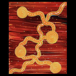 Walk on Country - Ngunnawal Art Jumper Design
